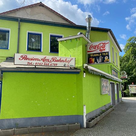 Pension Am Bahnhof Fürstenwalde Zewnętrze zdjęcie